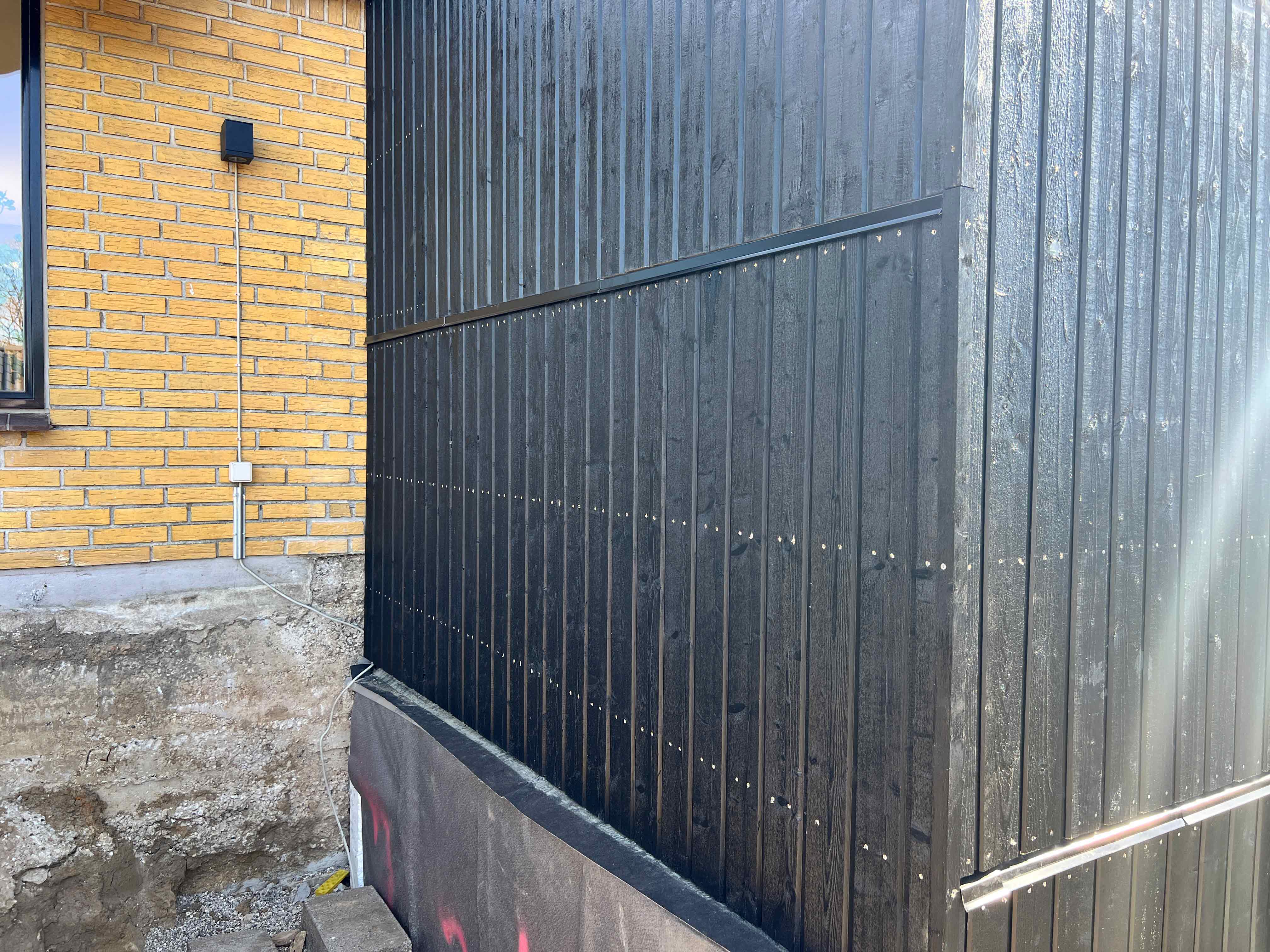 Det færdige resultat. MogABYG har gennemført opgaven og materialerne fra Kjellerup endte ud som et godt stykke arbejde!